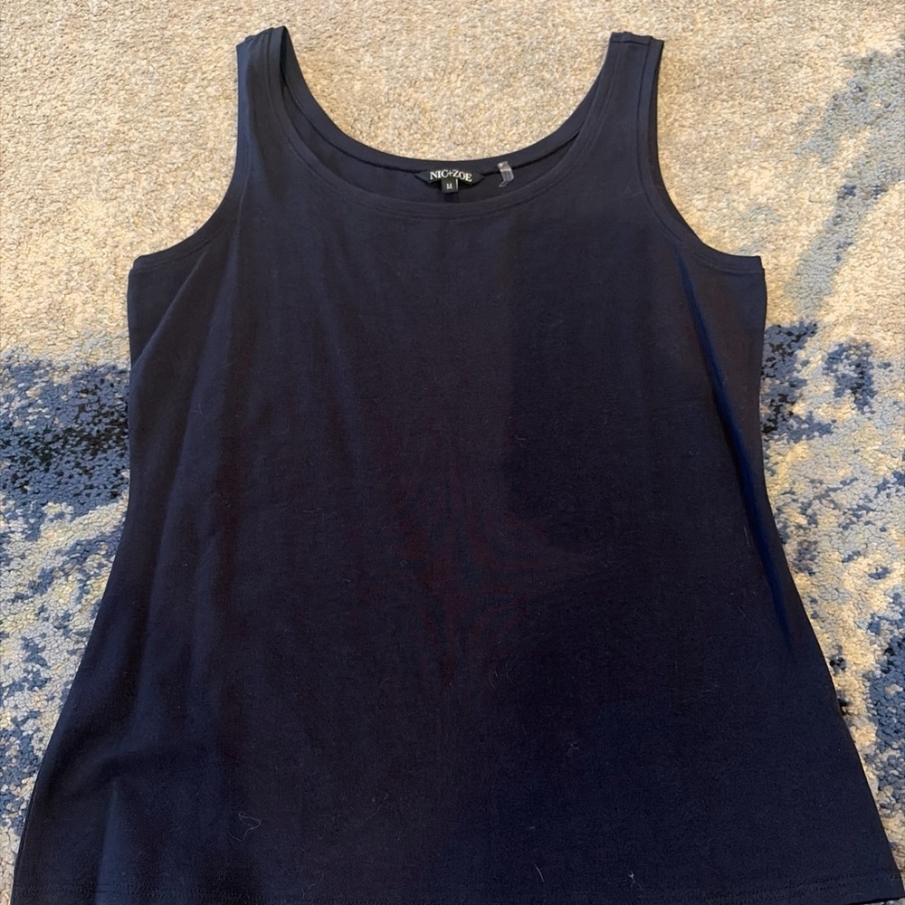 NIC+ZOE Blue Women's Tank Top